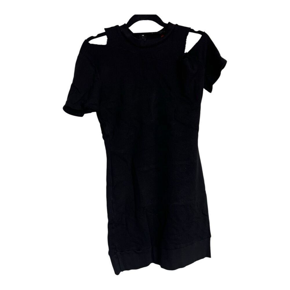 N:Philanthropy Brea Dress Womens Size M Black Cut-Out Modern NWT Emo Punk Party‎